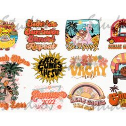 retro summer sublimation bundle, summer vibes png, summer, summer png, summer sublimation,water,vintage design,vintage,v