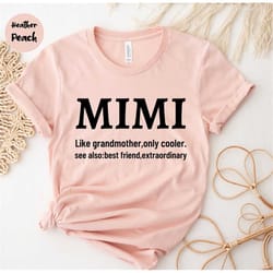mimi shirt - grandma shirt - grandma gift - nana shirt - new grandma gift - grandma tee - gigi shirt - cute grandma - fu