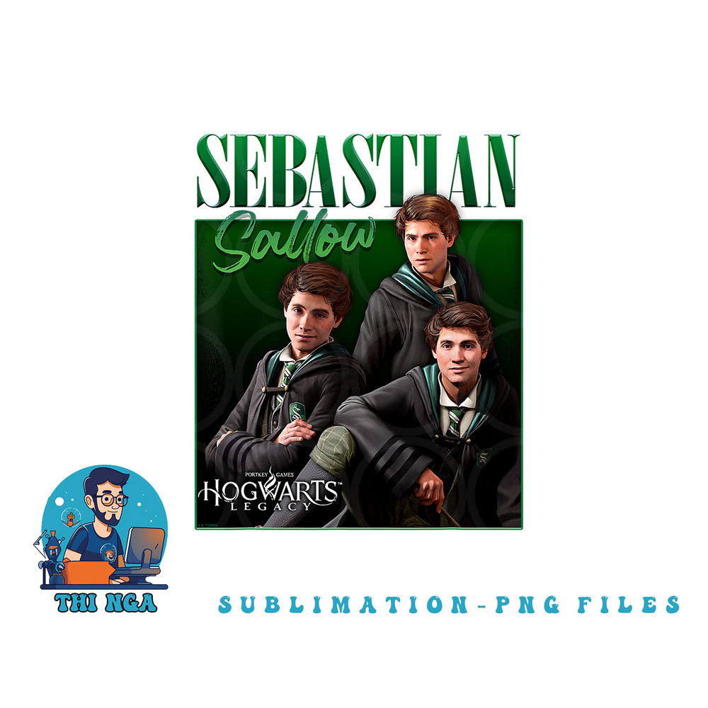 Harry Potter Hogwarts Legacy Sebastian Sallow Collage png, digital download copy.jpg