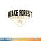 Wake Forest Demon Deacons Baseball Bullpen Black png, digital download copy.jpg