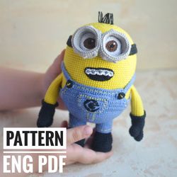 Crochet Pattern Minions PDF / Amigurumi Figure / Handmade Toys / Crochet Toy / Cartoon Characters / Otto