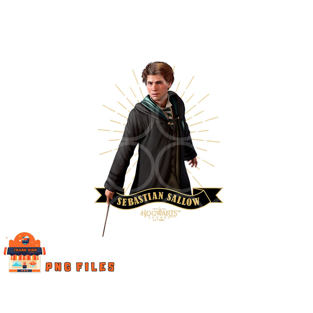 Harry Potter Hogwarts Legacy Sebastian Sallow Slytherin png, digital download copy.jpg