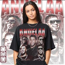anuel aa 90s vintage, anuel aa bootleg shirt, anuel aa tee, anuel aa shirt, anuel aa merch