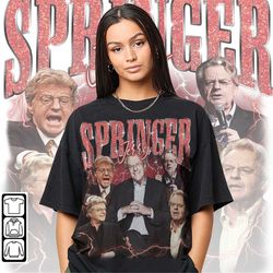 jerry springer merch t-shirt - retro talk show tee for fans of the jerry springer show & daytime tv - rip jerry springer