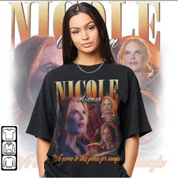 nicole kidman merch t-shirt - iconic australian actress from hollywood