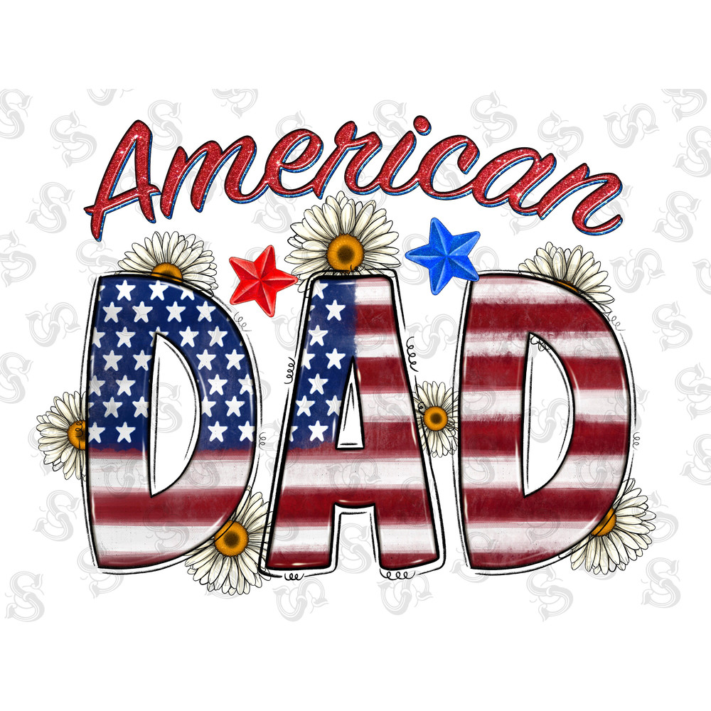 American Dad, Father's Day Gift, Veteran Png, Sublimation Designs Downloads, Fathers day gift, Dad Png,Dad Camouflage with American Flag, - 1.jpg