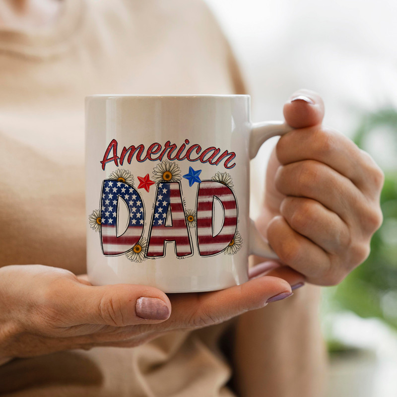 American Dad, Father's Day Gift, Veteran Png, Sublimation Designs Downloads, Fathers day gift, Dad Png,Dad Camouflage with American Flag, - 3.jpg