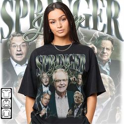 jerry springer merch t-shirt - retro talk show daytime tv tee - rip jerry springer tribute shirt