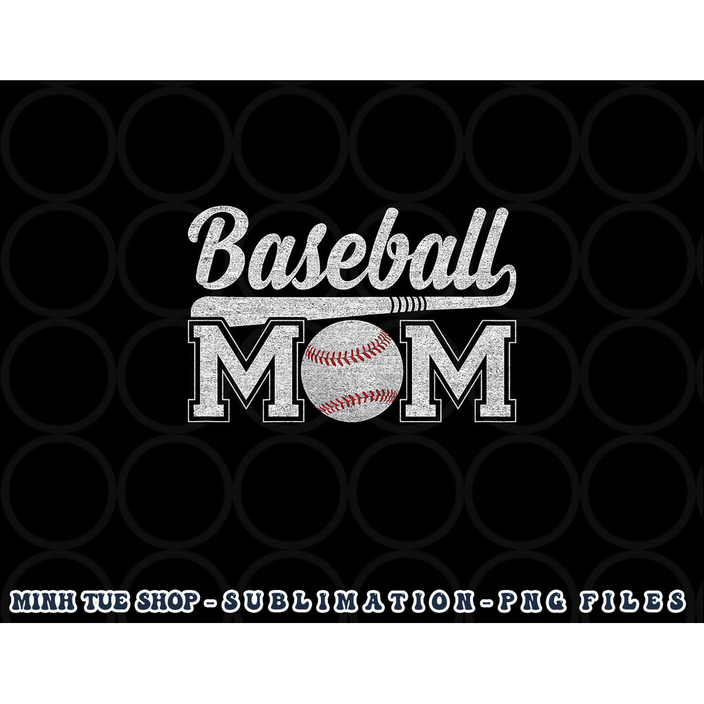 Womens Baseball Mom Mothers Day for Mama Mommy of Baseball Player png, digital download copy.jpg