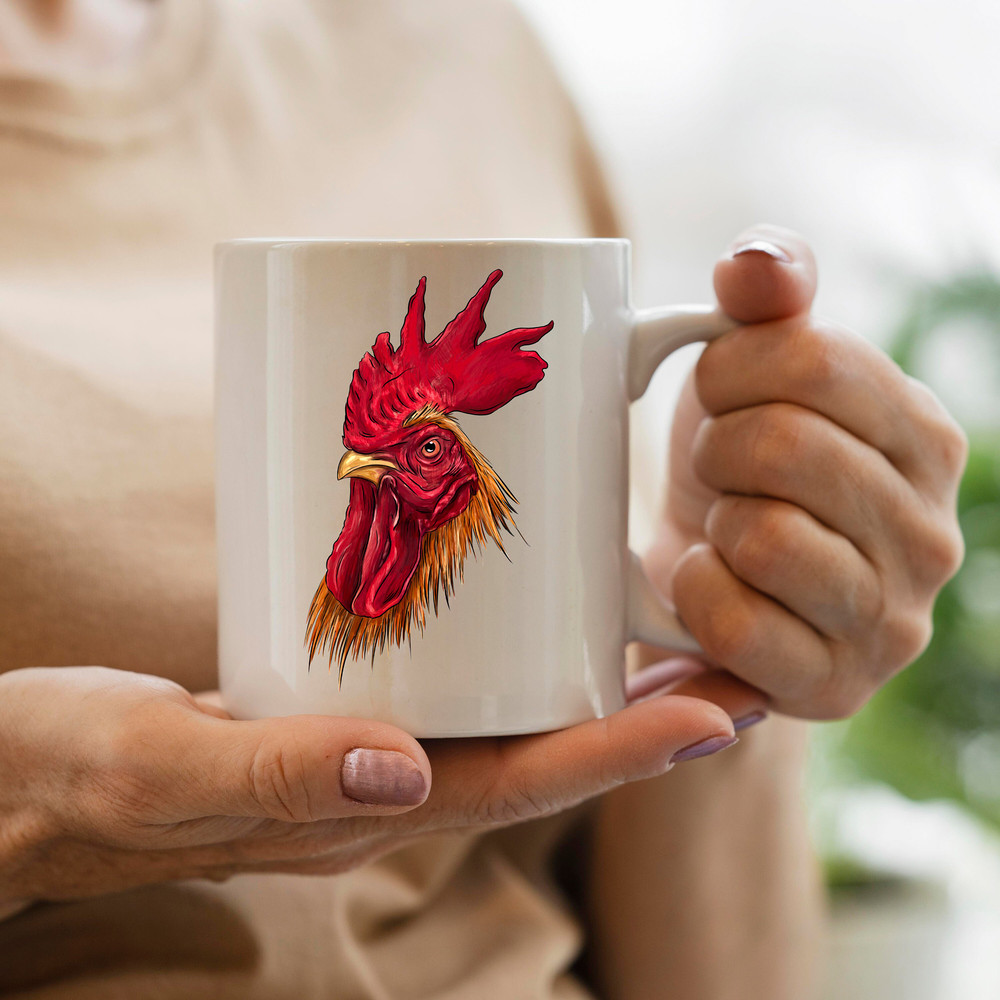 Brown Leghorn Rooster Png Sublimation Design,Brown Leghorn Rooster Png, Leghorn Png,Western Animals Png,Hand Drawn Rooster,Digital Downloa - 3.jpg