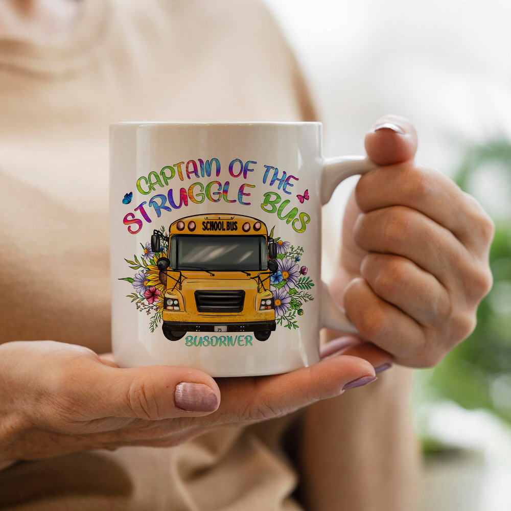 Captain Of Struggle Bus Busdrive Png, Bus Png, School Png, Sublimation Designs, Sublimation Design Download, Leopard Design, - 3.jpg