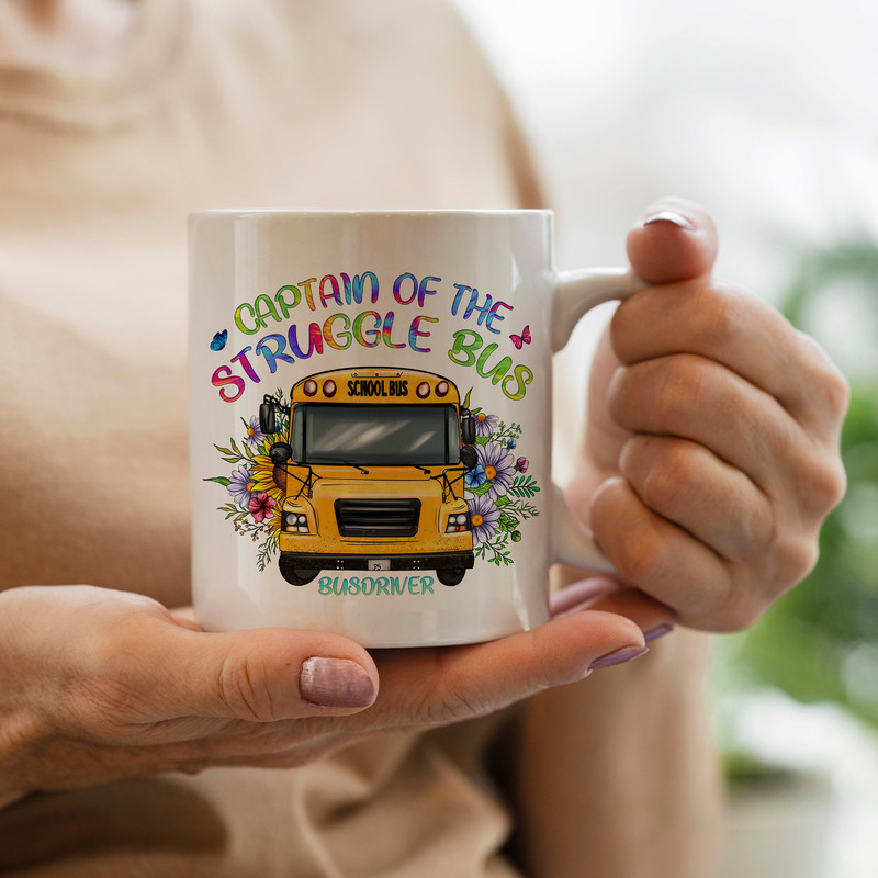 Captain Of Struggle Bus Busdrive Png, Bus Png, School Png, Sublimation Designs, Sublimation Design Download, Leopard Design, - 3.jpg