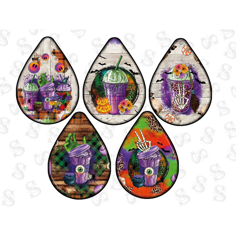 Christmas Teardrop Earring, Christmas Earring, Merry Christmas,Western Design,Sublimation Png,Sublimation Designs Downloads,Digital Download - 3.jpg