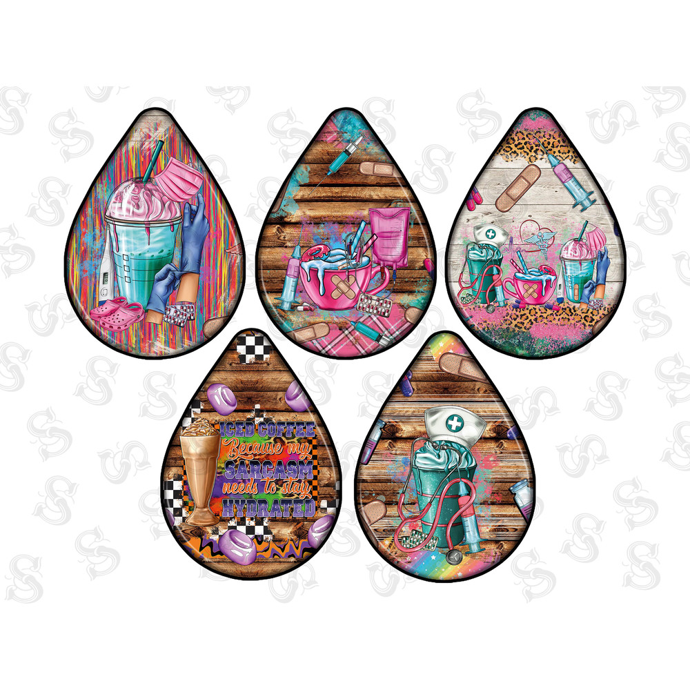 Christmas Teardrop Earring, Christmas Earring, Merry Christmas,Western Design,Sublimation Png,Sublimation Designs Downloads,Digital Download - 4.jpg