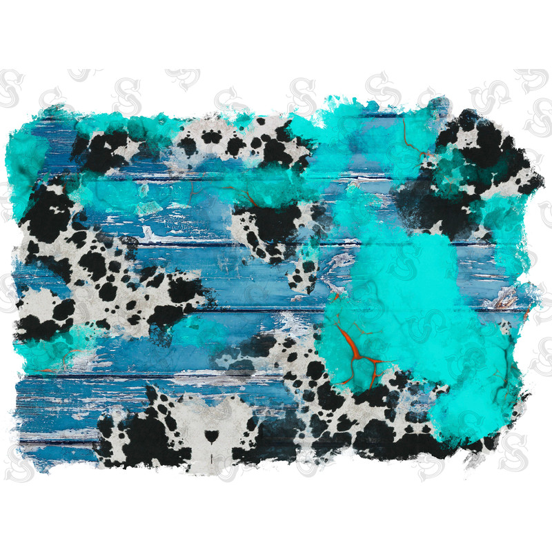 Cowhide Background Png, Serape Background Png, Turquoise Background Png, Western Background Png, Sublimation Background Png,Digital Download - 1.jpg