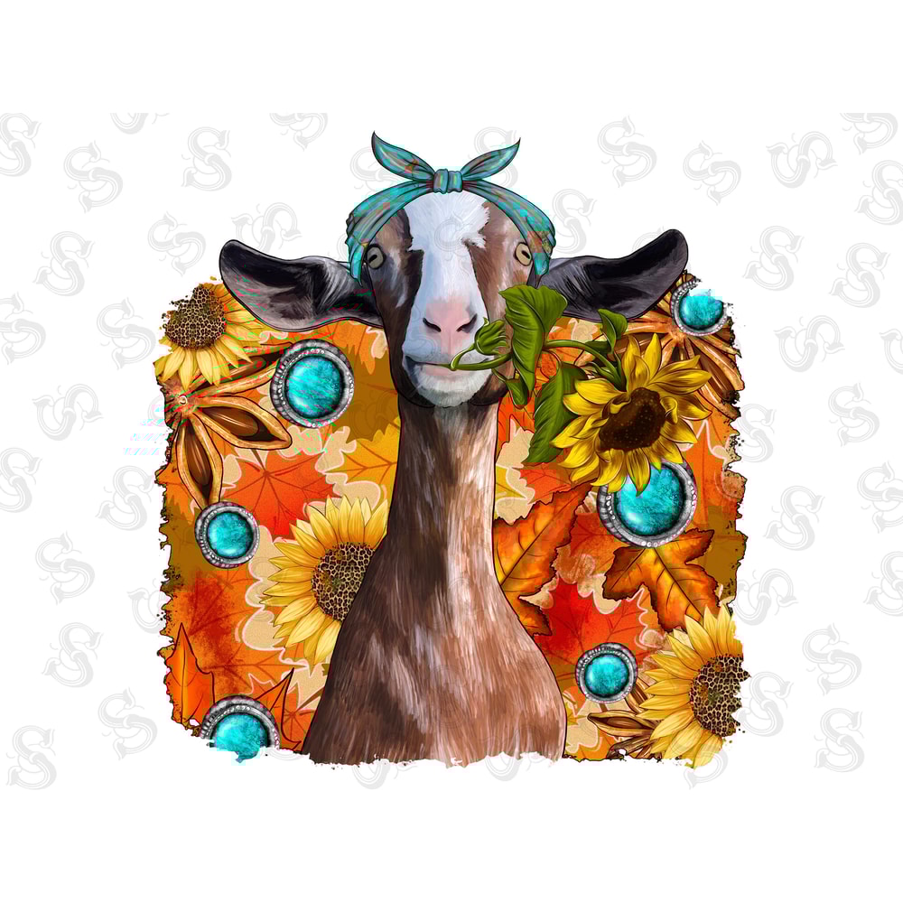 Cute Goat With Bandana Png Sublimation Design,Animals Goat Png,Goat Png,Sunflower Png,Gemstone Png,Goat Bandanna Png,Digital Download - 1.jpg