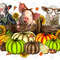 Fall Animals Sublimation Png, Cow Png, Pig Sublimation Png, Western Animal Png, Sunflower Png, Fall Animal Png, Digital Download, Farm Png - 1.jpg