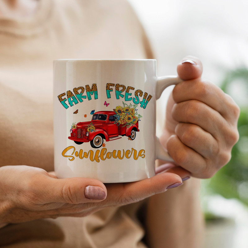 Farm Fresh Sunflowers Png, Western, Truck Png, Sunflower Png, Farm Fresh Png, Farm Png, Farm Life, Leopard, Sublimation Png,Digital Download - 3.jpg