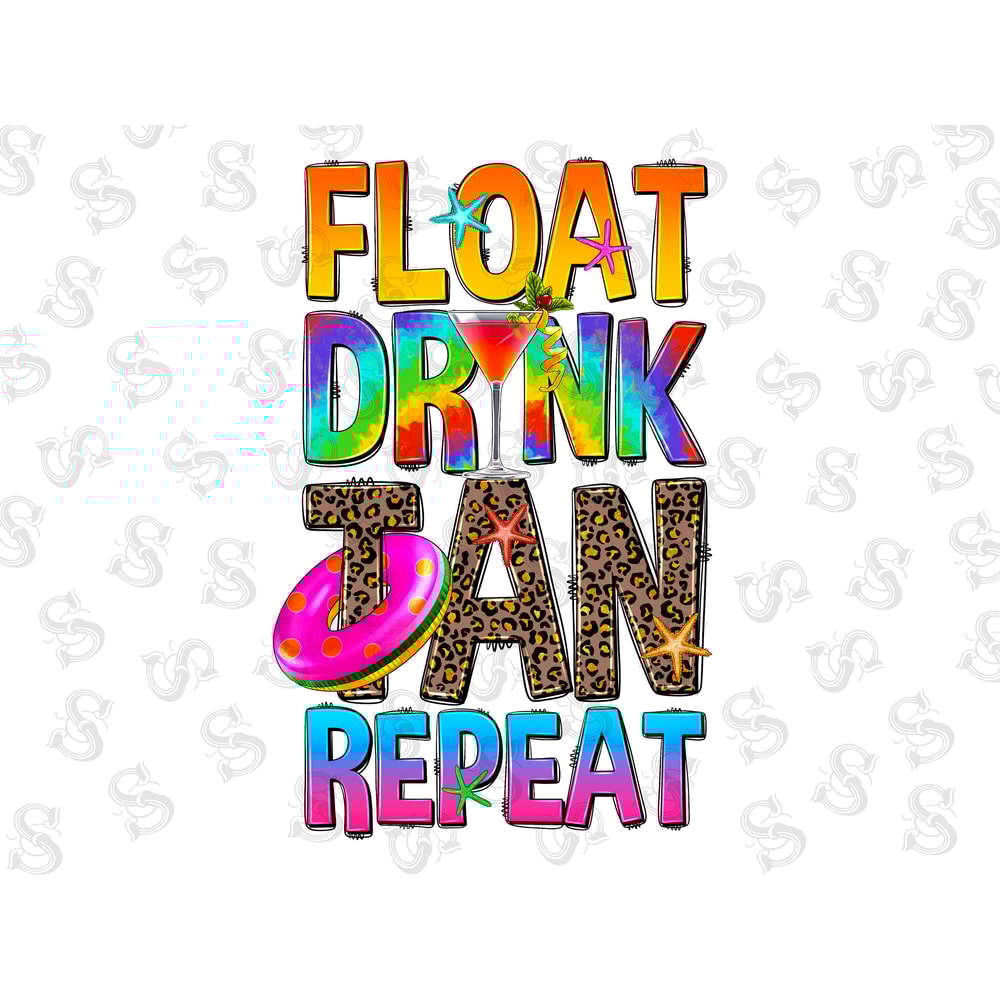 Float Drink Tan Repeat Png, river png, lake png,day drinking png,Summer Design Png,Float Drink Png, Leopard And Glitter Summer Png Downloads - 1.jpg