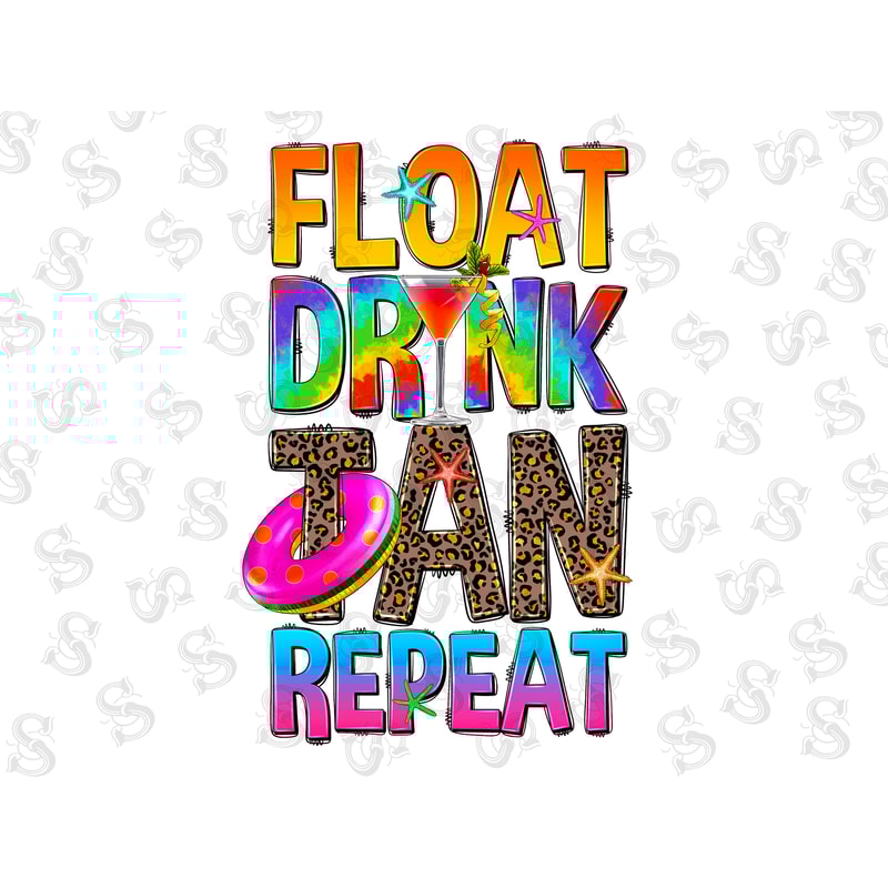 Float Drink Tan Repeat Png, river png, lake png,day drinking png,Summer Design Png,Float Drink Png, Leopard And Glitter Summer Png Downloads - 1.jpg
