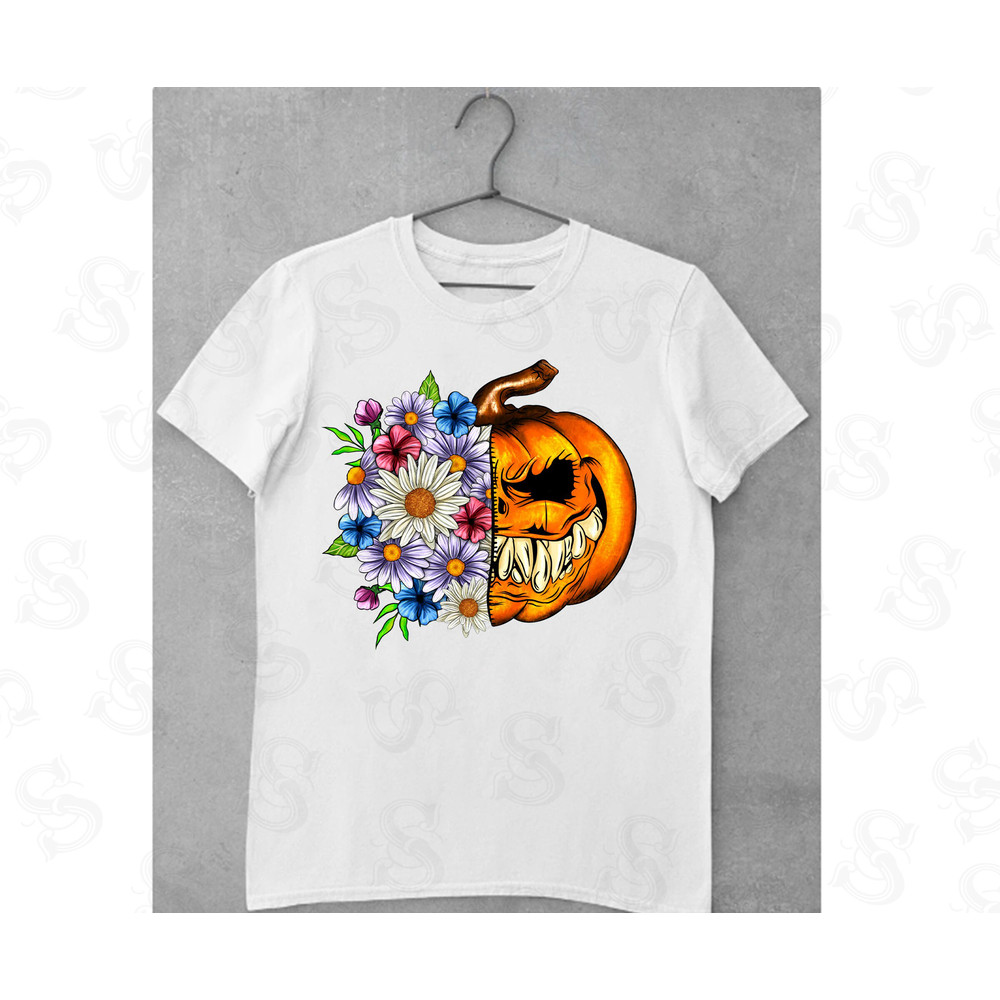 Flower Pumpkin Png Sublimation Design,Flower Pumpkin Png,Pumpkin Png,Flower png,Spooky Pumpkin Png,Halloween Png,Instant Download - 2.jpg