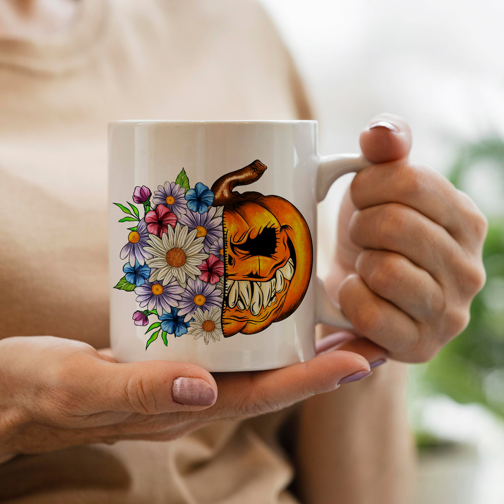 Flower Pumpkin Png Sublimation Design,Flower Pumpkin Png,Pumpkin Png,Flower png,Spooky Pumpkin Png,Halloween Png,Instant Download - 3.jpg