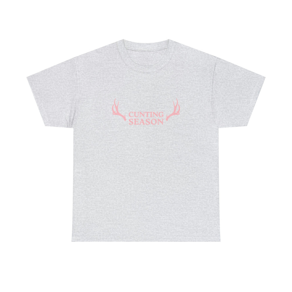 Cunting Season II Antlers - Unisex T-Shirt, Funny Y2K Style T-Shirt - 2.jpg