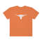 Hook Em! - University of Texas Burnt Orange Double Sided Unisex Comfort Colors T-Shirt, UT Austin, Longhorns Football, Vintage Retro Tee - 5.jpg