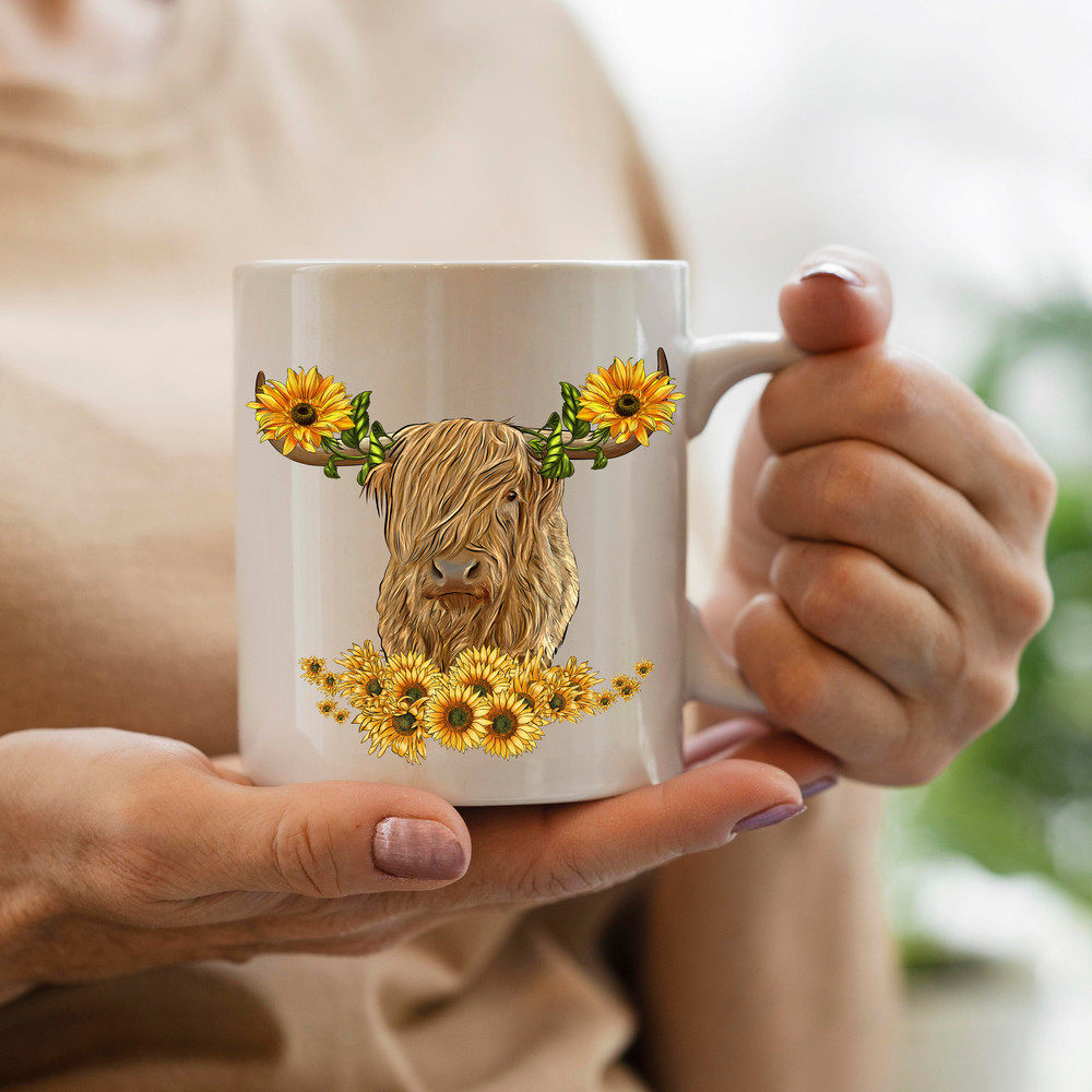 Highland Cow Sunflower Png,Animals Highland Cow Png,Cow Png,Sunflower Png,Highland Cow Sunflower Png,Sublimation Design,Digital Download - 3.jpg