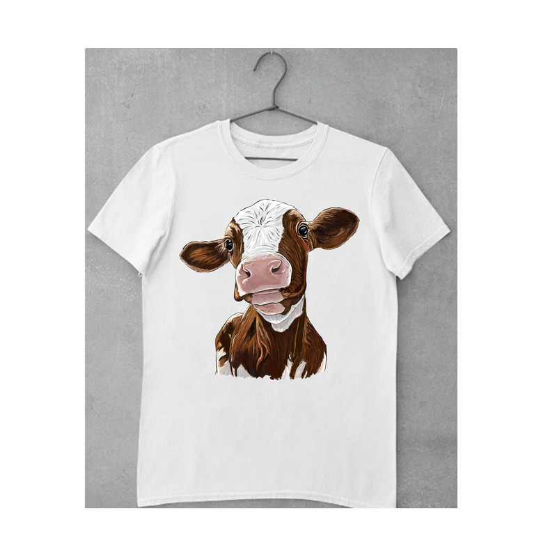 Holstein Calf Png Sublimation Design,Holstein Western,Animals Png, Holstein Png, Cute Holstein Portrait Png, Holstein Calf, Digital Download - 2.jpg