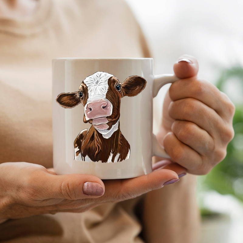 Holstein Calf Png Sublimation Design,Holstein Western,Animals Png, Holstein Png, Cute Holstein Portrait Png, Holstein Calf, Digital Download - 3.jpg