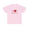 I Love Girl In Red - Unisex T-Shirt, Funny LGBTQ Pride Tee, I Heart Shirt, Bisexual - 2.jpg