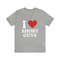I Love Short Guys Soft Unisex T-Shirt, Funny I Heart Shirt, Funny Sayings Shirt - 2.jpg