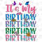 It's My Birthday Png Sublimation Design, Birthday Png, Glitter Birthday Png, Child Birthday Png, Happy Birthday Png, Digital Download - 1.jpg