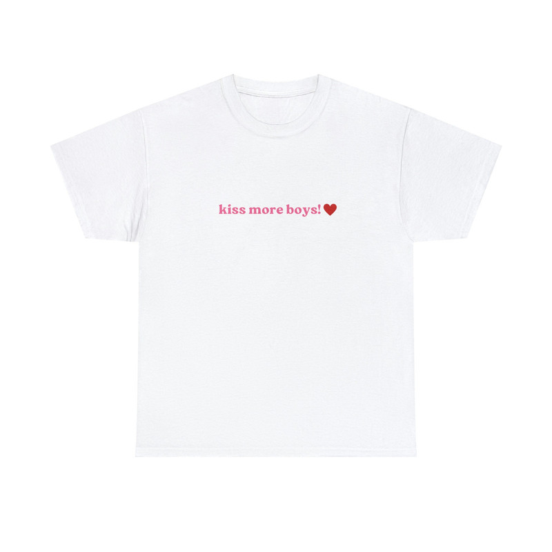 Kiss More Boys - Unisex T-Shirt, Funny LGBTQ Pride Tee, Pride Month - 3.jpg