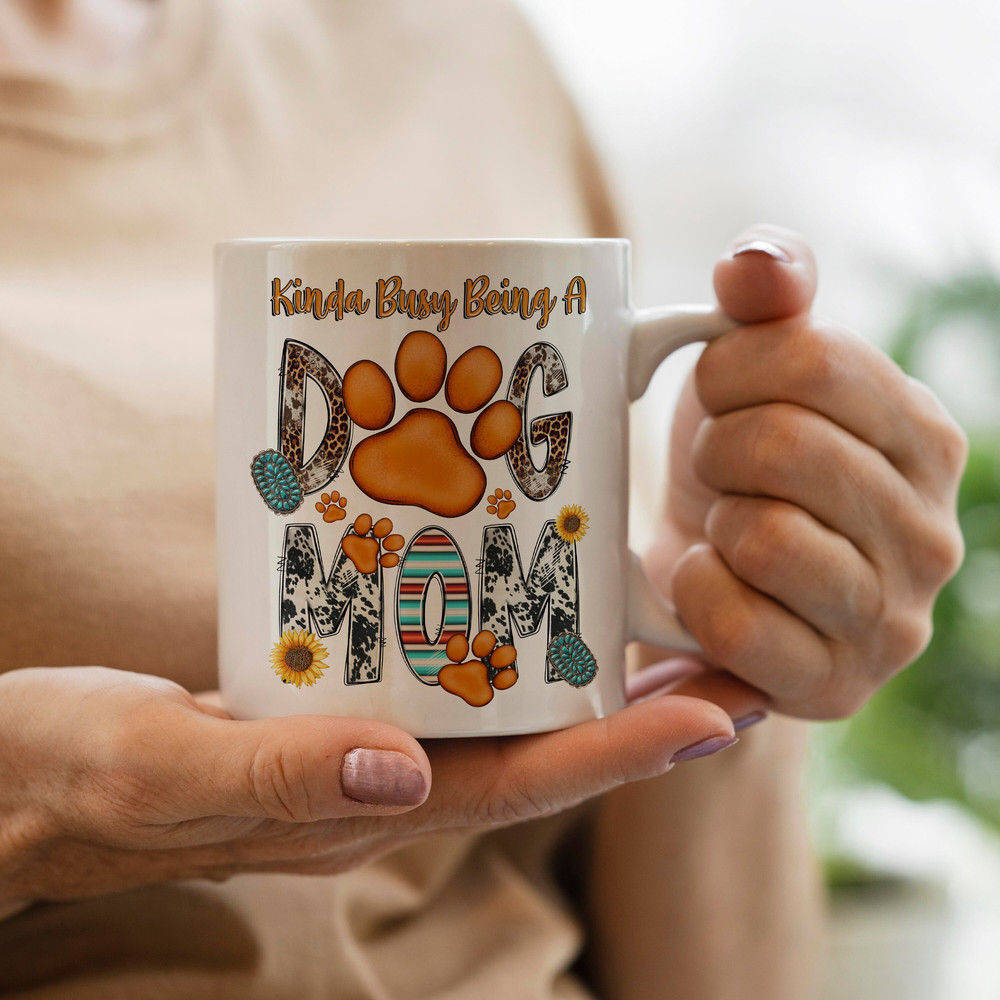 Kinda Busy Being A Dog Mom Paw Png Sublimation Design,Dog Mama Png,Dog Mom Paw Png,Western Leopard Png,Kinda Busy Being A,Digital Download - 3.jpg
