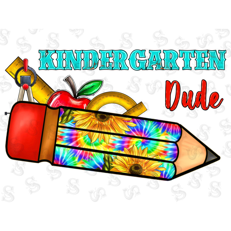 Kindergarten Dude Png Sublimation Design, Before School Png, School Png, Back to School Png, Teacher Png, Kindergarten Dude Png, Download - 1.jpg
