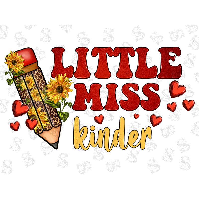 Little Miss Kinder Png Sublimation Design,School,Second Grade,Back to School Png,Little Miss Kinder Png,Grade Png,Teacher,Digital Downloads - 1.jpg