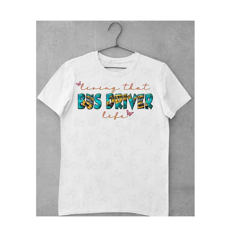 Living That School Bus Life Png Sublimation Design,School Bus Design,Bus Driver,School Bus Clipart,Students Png,Butterfly,Digital Download - 2.jpg