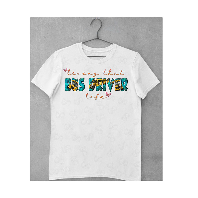 Living That School Bus Life Png Sublimation Design,School Bus Design,Bus Driver,School Bus Clipart,Students Png,Butterfly,Digital Download - 2.jpg