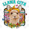 Llama Cita Sublimation Png Design, Llama Png Sublimation Design, Mama Cita Png, Watercolor Llama Png, Sublimation Design, Digital Download - 1.jpg
