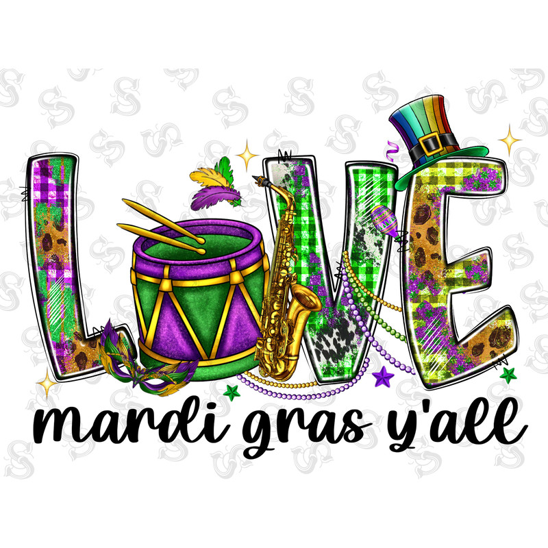 Love Mardi Gras Y'all Png Sublimation,Happy Mardi Gras Png,Mardi Gras Png,Mardi Gras Mask Png,Fleur de Lis Png,Louisiana Png,Love Png,Love - 1.jpg