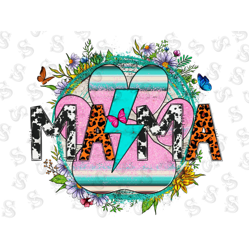 Mama With Lightning Png Sublimation Design,Mama With Lightning Png,Mama Png,Sunflower Png,Leopard Png,Cowhide Png,Glitter Png,Turquoise Png - 1.jpg