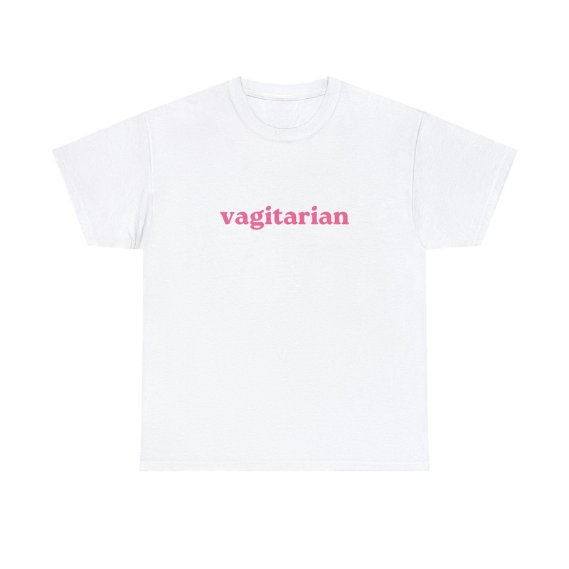 Vagitarian Unisex T-Shirt, Funny LGBTQ Pride Tee, Lesbian, Bisexual, Pride Month - 3.jpg