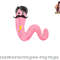 Worm With A Mustache James Tom Ariana Reality png, digital download copy.jpg