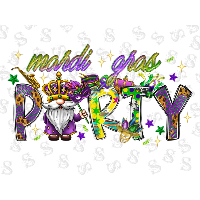Mardi Gras Party Gnome Png Sublimation Design,Happy Mardi Gras Png,Fleur De Lis Png,Mardi Gras Gnome,Mardi Gras Carnival,Mardi Gras Party - 1.jpg