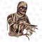 Mummy Monster Png Sublimation Design,Egyptian Png,Halloween T-Shirt Decal Vinyl Graphics Png,Mummy Monster File ,Mummy Monster Clipart Png - 1.jpg