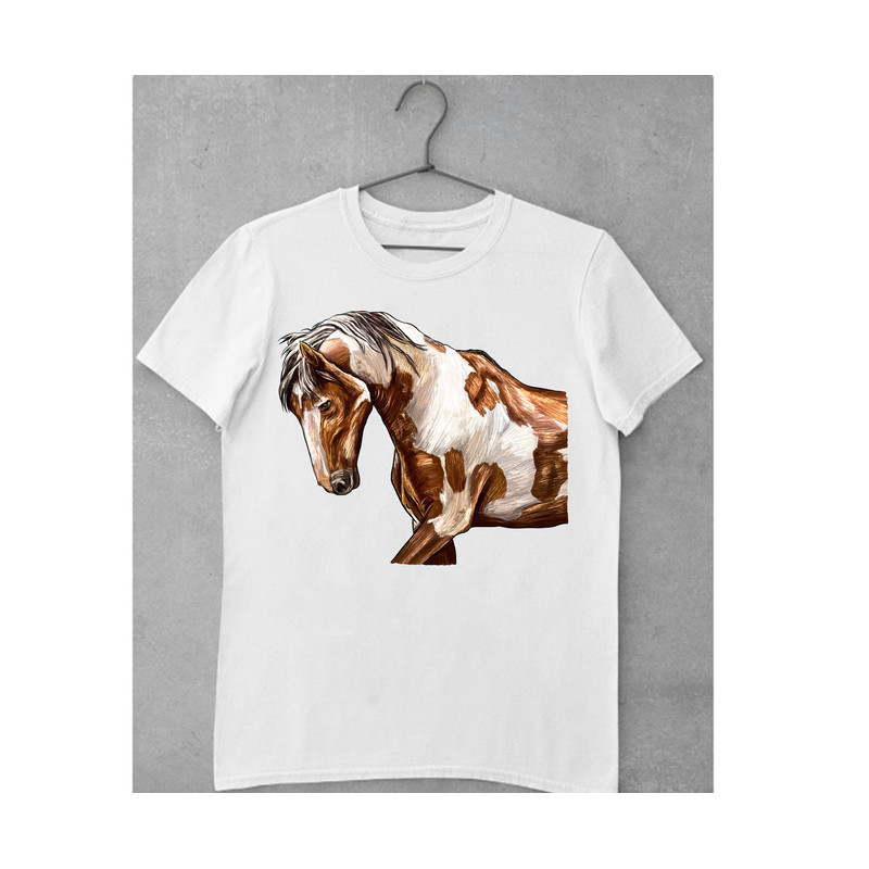 Mustang Horse Face Png, Horse Png, Horse Sublimation Design, Hand Drawn Mustang Horse Png, Mustang Horse Portrait Png Downloads - 2.jpg