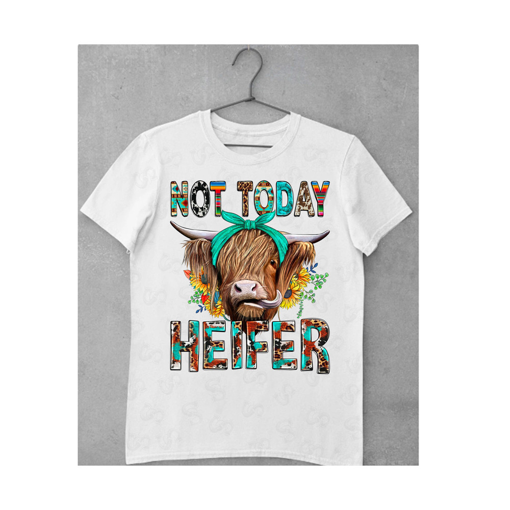 Not Today Heifer Png,Highland Cow, Farm, Barn, Cow, cowhide,heifer png,long hair shaggy cow png,western cow png,sublimation designs download - 2.jpg