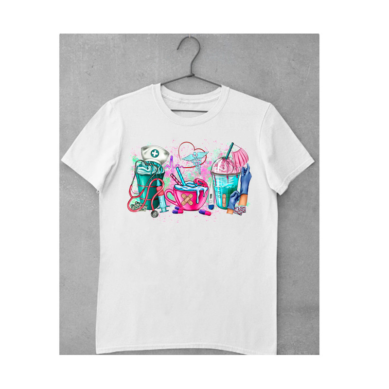 Nurse Coffee Cups Png Sublimation Design,Nurse png,Nurse Drink Design,Nurse Coffee ,Nurse Life,Pink Nurse Png,Medicine Png,Digital Download - 2.jpg